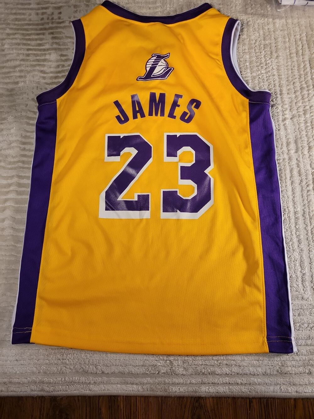 Lebron James Los Angeles Lakers Jersey Youth Size Large NBA Basketball Boys